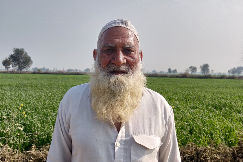 سمیع الدین، جو اس حملے میں بال بال بچ گئے تھے۔ (تصویر: عمر راشد)